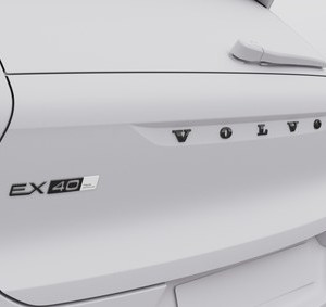 Svarta emblem EX40 MY25-